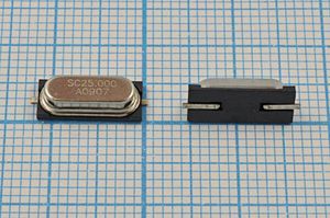 Кварцевый резонатор 25 МГц - 25000 SMD49S3 18 30 50/-20~70C SX-3 1Г (SC) Кварцевый резонатор 25 МГц - 25000 SMD49S3 18 30 50/-20~70C SX-3 1Г (SC)