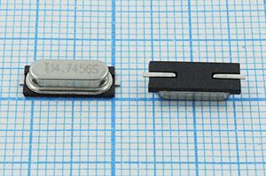 Кварцевый резонатор 14,7456 МГц - 14745,6 SMD49S3 S 20 /-40~85C SMH3,0 1Г (T S)