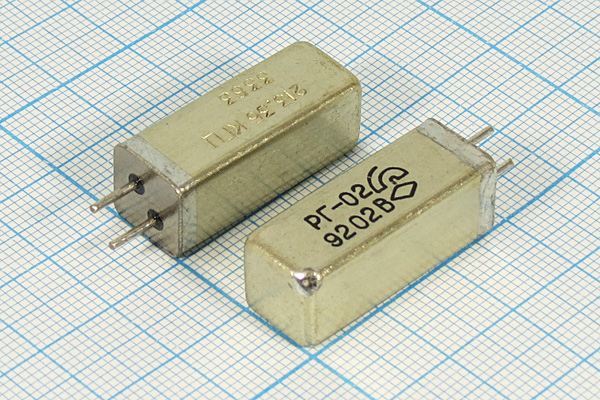 Кварцевый резонатор 0,21335 МГц - 213,35 УД РГ02УД 1Г 11x11x28