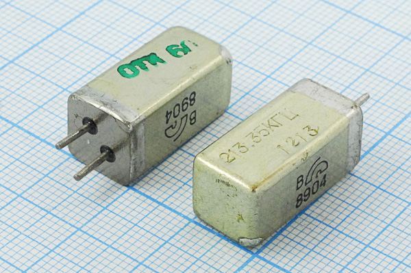 Кварцевый резонатор 0,21335 МГц - 213,35 УВ РГ01УВ 1Г 11x11x22