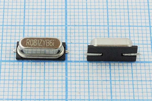 Кварцевый резонатор 8,192 МГц - 8192 SMD49S4 18 AS-SMD 1Г (R081ZYB61)