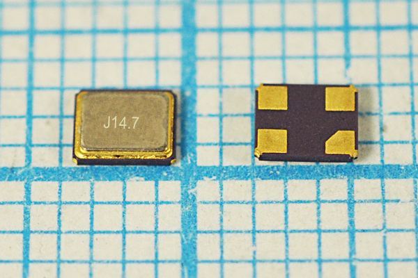 Кварцевый резонатор 14,7456 МГц - 14745,6 SMD03225C4 12 10 30/-30~70C SX3G 1Г