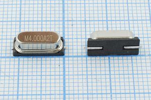 Кварцевый резонатор 4 МГц - 4000 SMD49S4 16 30 SMD49S 1Г (M4.000A2T)