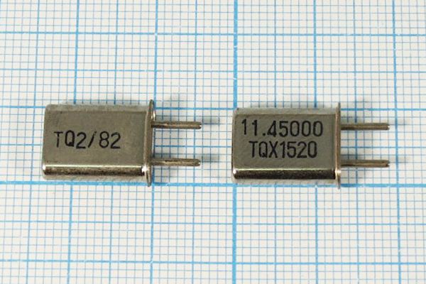 Кварцевый резонатор 11,45 МГц - 11450 HC42U ХСР 1Г (TQX1520)
