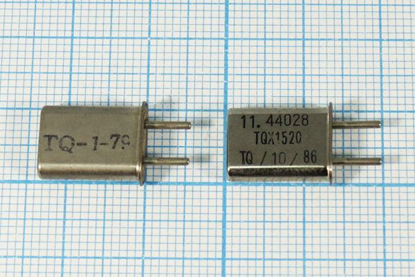 Кварцевый резонатор 11,44028 МГц - 11440,28 HC42U ХСР 1Г (TQX1520)