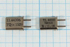 Кварцевый резонатор 11,44306 МГц - 11443,06 HC42U ХСР 1Г (TQX1520) Кварцевый резонатор 11,44306 МГц - 11443,06 HC42U ХСР 1Г (TQX1520)