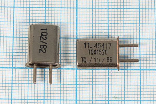 Кварцевый резонатор 11,45417 МГц - 11454,17 HC42U ХСР 1Г (TQX1520)