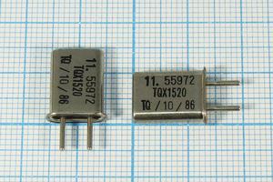 Кварцевый резонатор 11,55972 МГц - 11559,72 HC42U 32 ХСР 1Г (TQX1520) Кварцевый резонатор 11,55972 МГц - 11559,72 HC42U 32 ХСР 1Г (TQX1520)