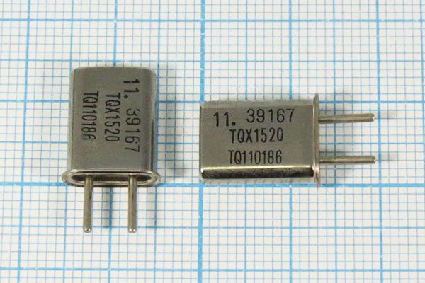 Кварцевый резонатор 11,39167 МГц - 11391,67 HC42U 32 ХСР 1Г (TQX1520)