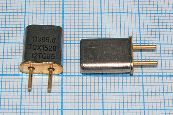 Кварцевый резонатор 11,3958 МГц - 11395,8 HC50U 32 1Г (TQX1520)