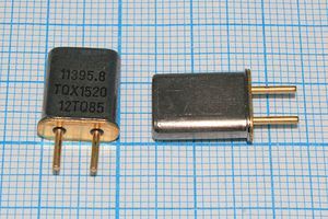 Кварцевый резонатор 11,3958 МГц - 11395,8 HC50U 32 1Г (TQX1520)