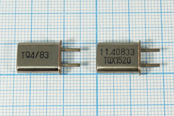 Кварцевый резонатор 11,40833 МГц - 11408,33 HC42U 32 ХСР 1Г (TQX1520)