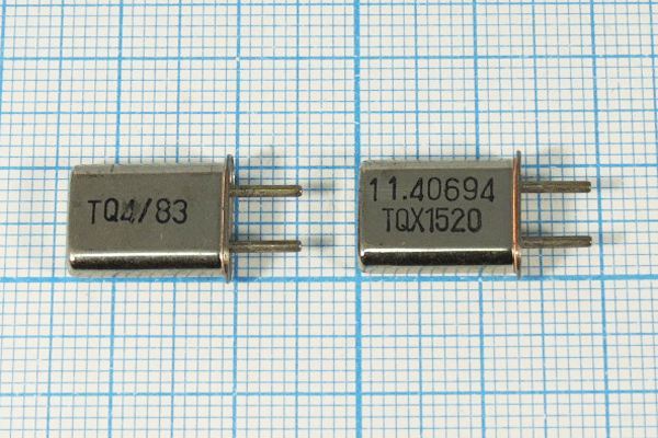 Кварцевый резонатор 11,40694 МГц - 11406,94 HC42U 32 ХСР 1Г (TQX1520)