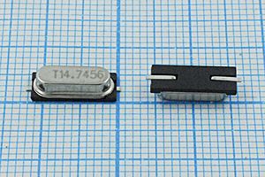 Кварцевый резонатор 14,7456 МГц - 14745,6 SMD49S3 32 20 /-40~85C SMH3,0 1Г (T)