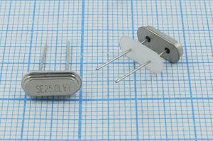 Кварцевый резонатор 25 МГц - 25000 HC49S2 16 10 30/-40~85C 49S4[SDE] 1Г +IS