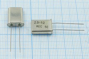 Кварцевый резонатор 2,9152 МГц - 2915,2 HC49U 32 H49 1Г (MEC)