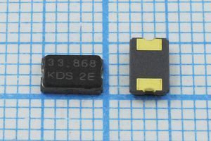 Кварцевый резонатор 33,8688 МГц - 33868,8 SMD05032C2 100/-30~85C DSX530G 1Г Кварцевый резонатор 33,8688 МГц - 33868,8 SMD05032C2 100/-30~85C DSX530G 1Г