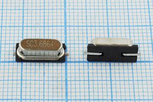 Кварцевый резонатор 3,6864 МГц - 3686,4 SMD49S4 30 50 50/-10~60C SX-1 1Г (SC) Кварцевый резонатор 3,6864 МГц - 3686,4 SMD49S4 30 50 50/-10~60C SX-1 1Г (SC)