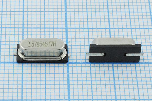 Кварцевый резонатор 3,579545 МГц - 3579,545 SMD49S4 20 30 30/-20~70C HC49S4HSMD 1Г