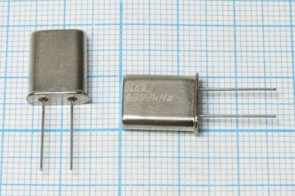 Кварцевый резонатор 16,808 МГц - 16808 HC49U S 30 40/-40~70C РК374МД-8ВТ 1Г