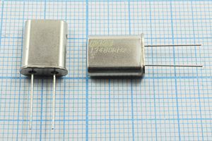 Кварцевый резонатор 13,48 МГц - 13480 HC49U S 20 40/-40~70C РК374МД-7ВТ 1Г Кварцевый резонатор 13,48 МГц - 13480 HC49U S 20 40/-40~70C РК374МД-7ВТ 1Г