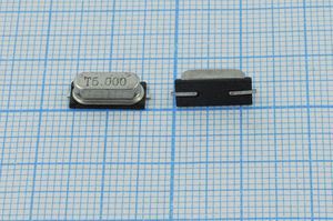 Кварцевый резонатор 5 МГц - 5000 SMD49S4 20 30 SMH4,2 1Г (T5.000)