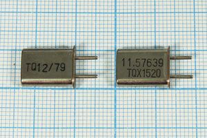 Кварцевый резонатор 11,57639 МГц - 11576,39 HC42U 32 ХСР 1Г (TQX1520) Кварцевый резонатор 11,57639 МГц - 11576,39 HC42U 32 ХСР 1Г (TQX1520)