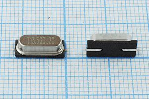 Кварцевый резонатор 13,56 МГц - 13560 SMD49S4 20 20 /-40~85C SMH4,2 1Г (T L20)