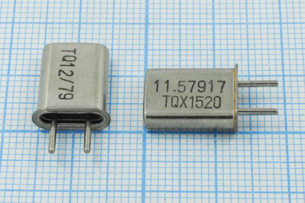 Кварцевый резонатор 11,57917 МГц - 11579,17 HC42U 32 ХСР 1Г (TQX1520)