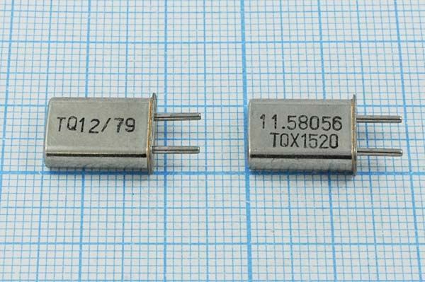 Кварцевый резонатор 11,58056 МГц - 11580,56 HC42U 32 ХСР 1Г (TQX1520)