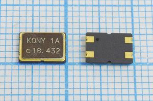 MDX75104 - кварцевый резонатор 18,432 МГц - 18432КГц SMD07050C4 12 10*30/-40~85C 1Г MDX75104 - кварцевый резонатор 18,432 МГц - 18432КГц SMD07050C4 12 10*30/-40~85C 1Г