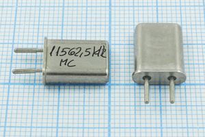 Кварцевый резонатор 11,5625 МГц - 11562,5 HC50U 32 1Г (11562,5kHz) Кварцевый резонатор 11,5625 МГц - 11562,5 HC50U 32 1Г (11562,5kHz)