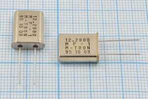 Кварцевый резонатор 12,288 МГц - 12288 HC49U 18 MP-1 1Г (M-TRON)