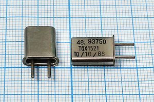 Кварцевый резонатор 48,9375 МГц - 48937,5 HC42U 32 ХСР 3Г (TQX1521)