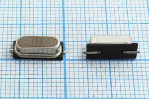 Кварцевый резонатор 12 МГц - 12000 SMD49S4 20 20 HC-49S3-SMD 1Г (TKD12.000) Кварцевый резонатор 12 МГц - 12000 SMD49S4 20 20 HC-49S3-SMD 1Г (TKD12.000)