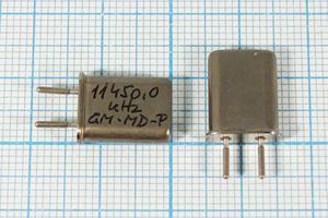 Кварцевый резонатор 11,45 МГц - 11450 HC50U 32 1Г (11450KHZ) Кварцевый резонатор 11,45 МГц - 11450 HC50U 32 1Г (11450KHZ)