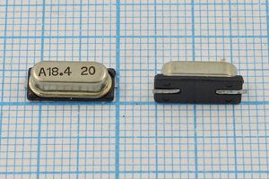 Кварцевый резонатор 18,432 МГц - 18432 SMD49S4 20 SX-1 1Г (A18.4 20)