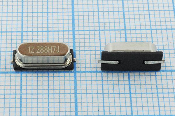 Кварцевый резонатор 12,288 МГц - 12288 SMD49S4 20 30 30/-20~70C HC49S4HSMD 1Г