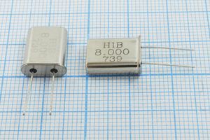 Кварцевый резонатор 8 МГц - 8000 HC49U 20 30 30/-20~70C HC-49U[HIB] 1Г