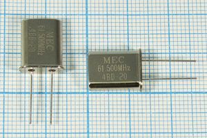 Кварцевый резонатор 61,5 МГц - 61500 HC49U 20 30 HC49U[MEC] 3Г (MEC)