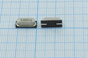 Кварцевый резонатор 8 МГц - 8000 SMD49S4 16 30 30/-20~70C HC49S4HSMD 1Г Кварцевый резонатор 8 МГц - 8000 SMD49S4 16 30 30/-20~70C HC49S4HSMD 1Г