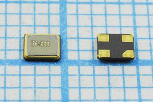 Кварцевый резонатор 16 МГц - 16000 SMD02520C4 12 10 30/-40~85C S2520 1Г Кварцевый резонатор 16 МГц - 16000 SMD02520C4 12 10 30/-40~85C S2520 1Г
