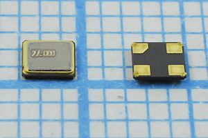 Кварцевый резонатор 27 МГц - 27000 SMD02520C4 12 10 30/-40~85C S2520 1Г
