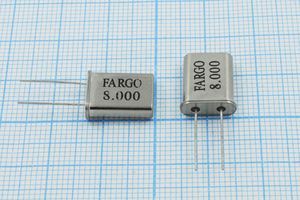 Кварцевый резонатор 8 МГц - 8000 HC49U 20 25 1Г (FARGO) Кварцевый резонатор 8 МГц - 8000 HC49U 20 25 1Г (FARGO)