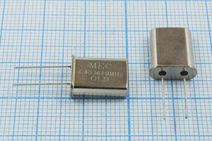 Кварцевый резонатор 4,433619 МГц - 4433,619 HC49U 16 20 HC49U[MEC] 1Г (MEC)