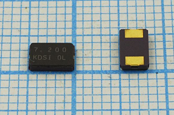 Кварцевый резонатор 7,2 МГц - 7200 SMD05032C2 12 DSX530GA 1Г