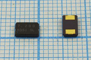 Кварцевый резонатор 7,2 МГц - 7200 SMD05032C2 12 DSX530GA 1Г Кварцевый резонатор 7,2 МГц - 7200 SMD05032C2 12 DSX530GA 1Г