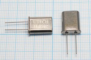 Кварцевый резонатор 11,0592 МГц - 11059,2 HC49U 30 HC-49U[UTECH] 1Г (UTECH)
