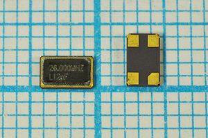 Кварцевый резонатор 26 МГц - 26000 SMD04025C4 12 10 30/-40~85C 1Г (26,000L12 Кварцевый резонатор 26 МГц - 26000 SMD04025C4 12 10 30/-40~85C 1Г (26,000L12
