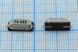 Кварцевый резонатор 4,433619 МГц - 4433,619 SMD49S4 S 30 50/-10~60C SMH4,2 1Г (T) Кварцевый резонатор 4,433619 МГц - 4433,619 SMD49S4 S 30 50/-10~60C SMH4,2 1Г (T)